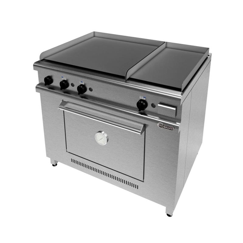 Cocina Brafh 1045 Acero 430 - Todo Plancha