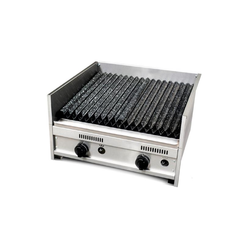 Parrilla C/Rompellamas Y Doble Parrilla 60 X 60 X 35 C/ Valvula de Seg