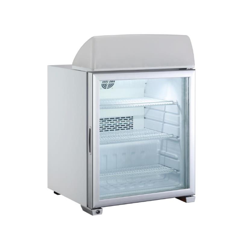 Freezer Vertical Exhibidor ITALY 1 Puerta Vidrio 99 Lts