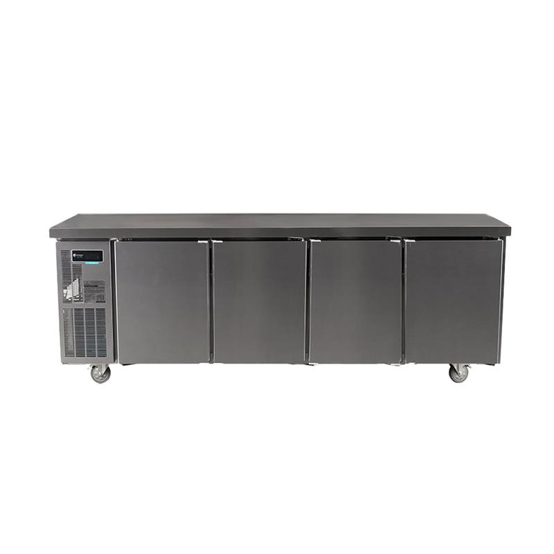 Freezer Mostrador ITALY Forzado, 2,40 Mts, Acero (2400x760x900)