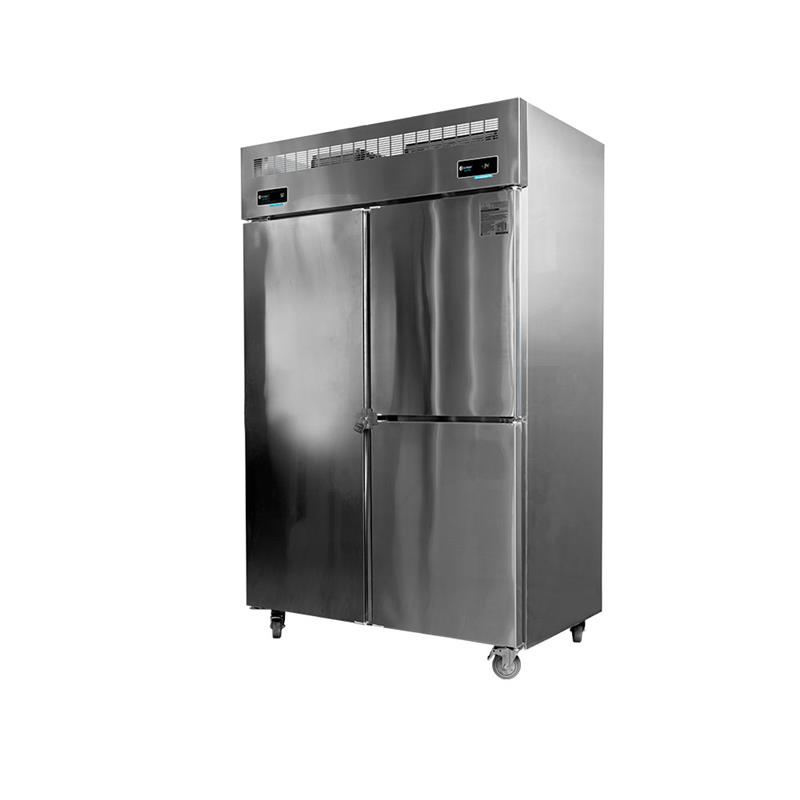 Heladera y Freezer Vertical Ciego ITALY 3 Puertas Forzados