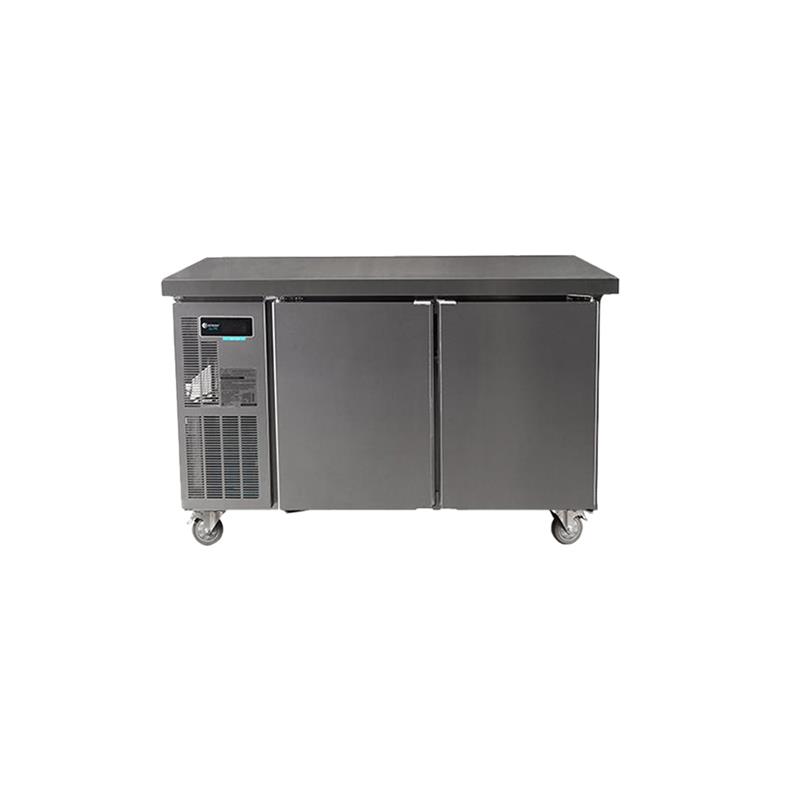 Heladera Mostrador ITALY Forzado, 1,45 Mts 400 Lts, Acero (1450x760x900)